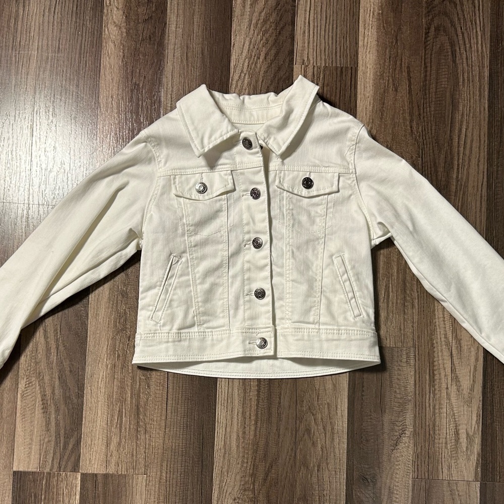 Cat & Jack Cream Jean Jacket for Kids
